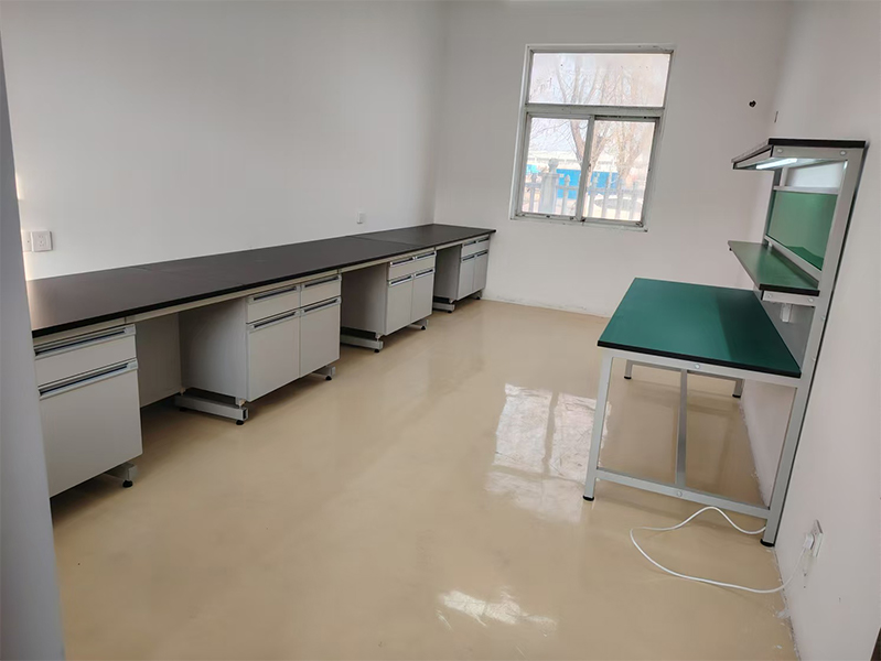 Anti-Static Steel-Wood Lab Bench for Laboratory Safety