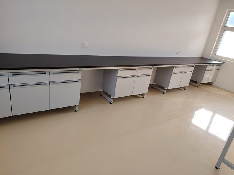 Anti-Static Steel-Wood Lab Bench for Laboratory Safety
