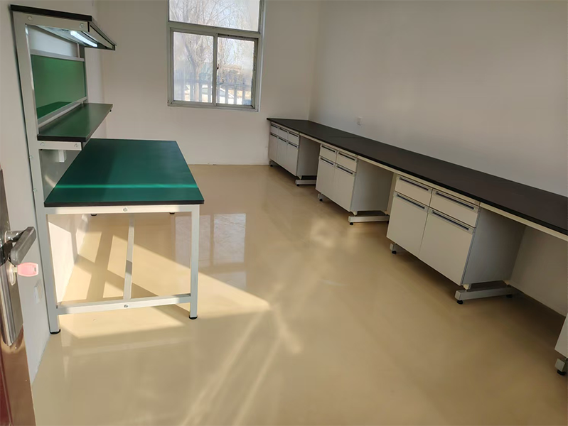 Anti-Static Steel-Wood Lab Bench for Laboratory Safety