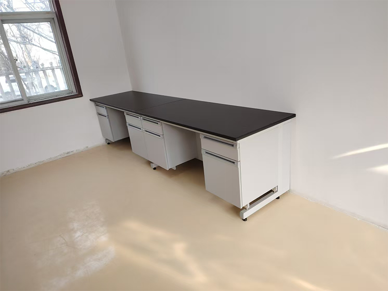 Anti-Static Steel-Wood Lab Bench for Laboratory Safety