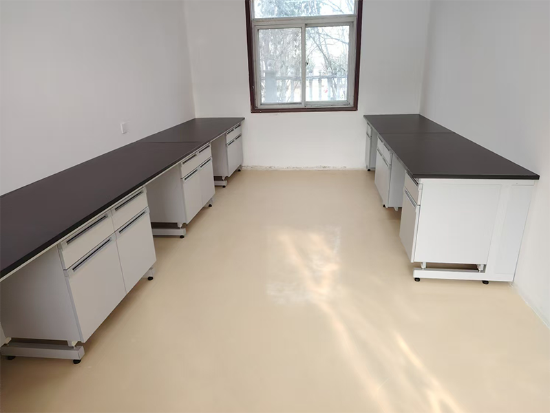 Anti-Static Steel-Wood Lab Bench for Laboratory Safety