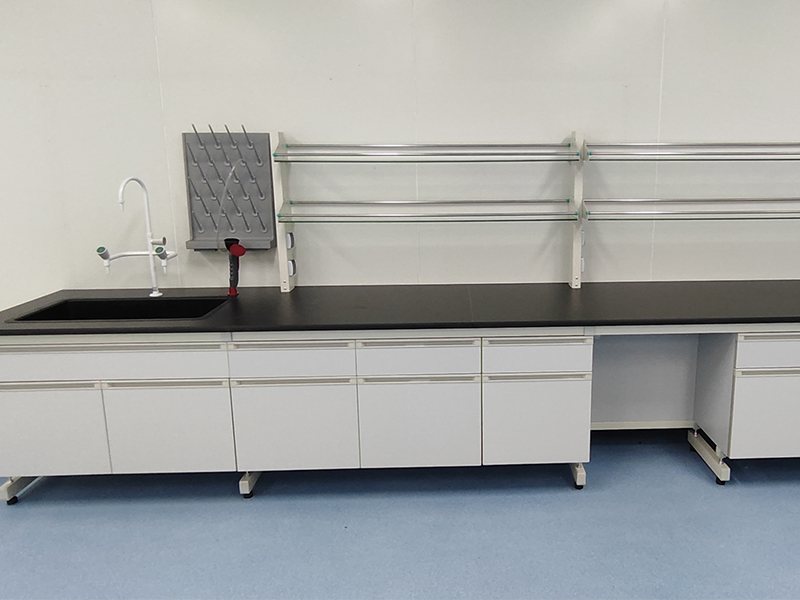 Wood-Steel Lab Workbench Project – Food Testing Laboratory Case