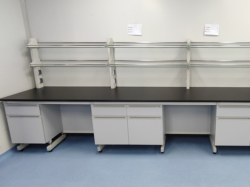 Wood-Steel Lab Workbench Project – Food Testing Laboratory Case