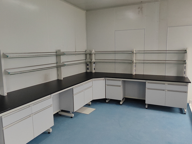 Wood-Steel Lab Workbench Project – Food Testing Laboratory Case