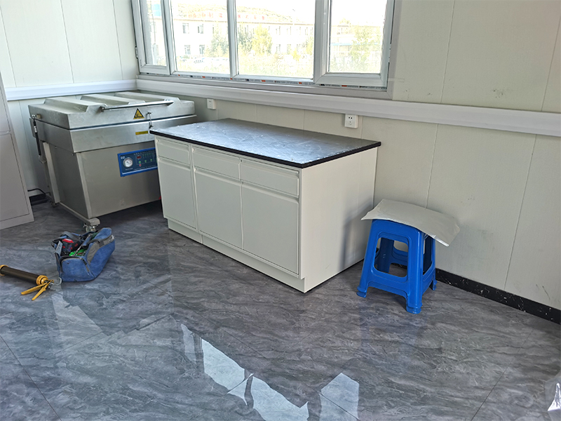 All-Steel Laboratory Workbench Karachi Case — Research Lab Project Showcase