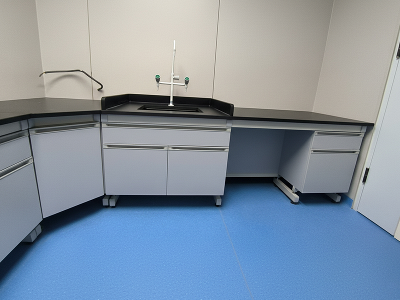 huajusheng Steel-Wood Laboratory Workbench｜Pakistan Chemical Testing Laboratory