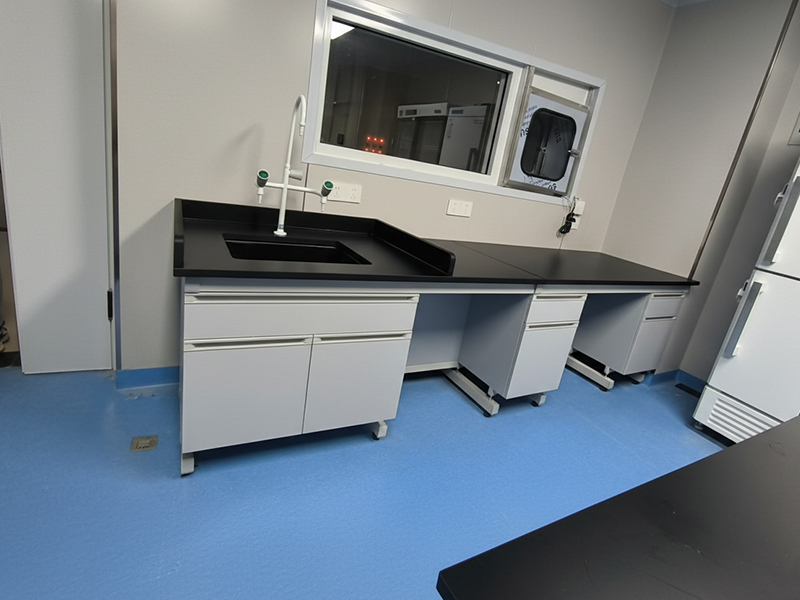 huajusheng Steel-Wood Laboratory Workbench｜Pakistan Chemical Testing Laboratory