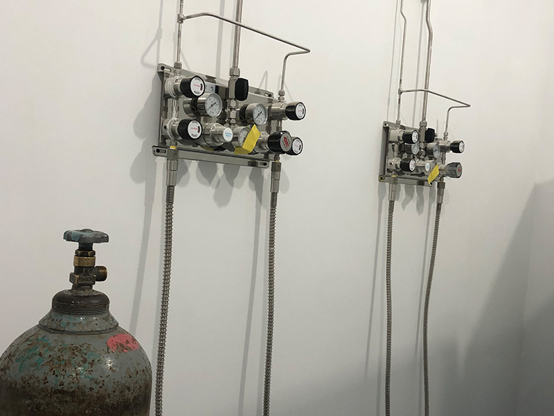 HJSLab Stainless Steel Lab Gas Piping Pressure Testing and Commissioning for Pakistan Laboratories