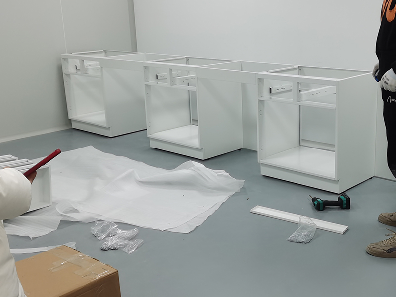 HJSLab Full Steel Lab Bench for Textile Testing in Pakistan