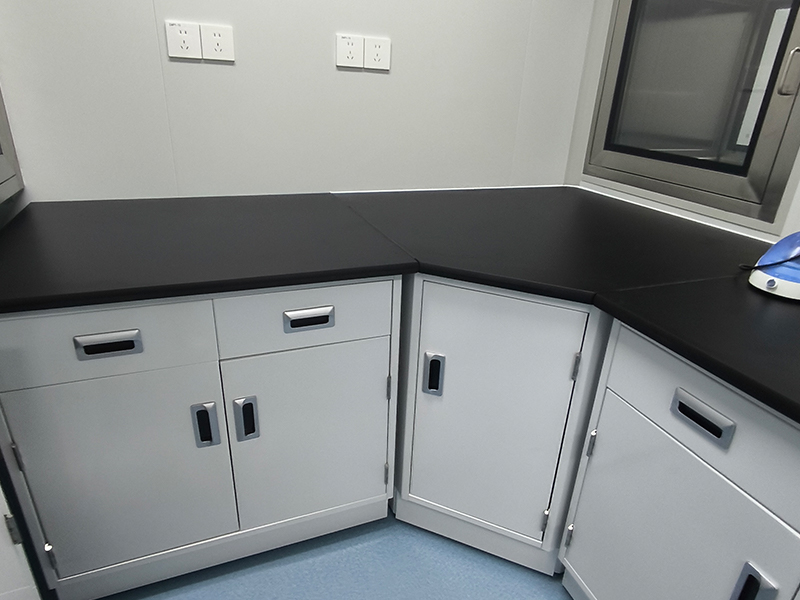 HJSLab Full Steel Lab Bench Accessories Complete Sink Faucet and Reagent Shelf Solutions for Pakista