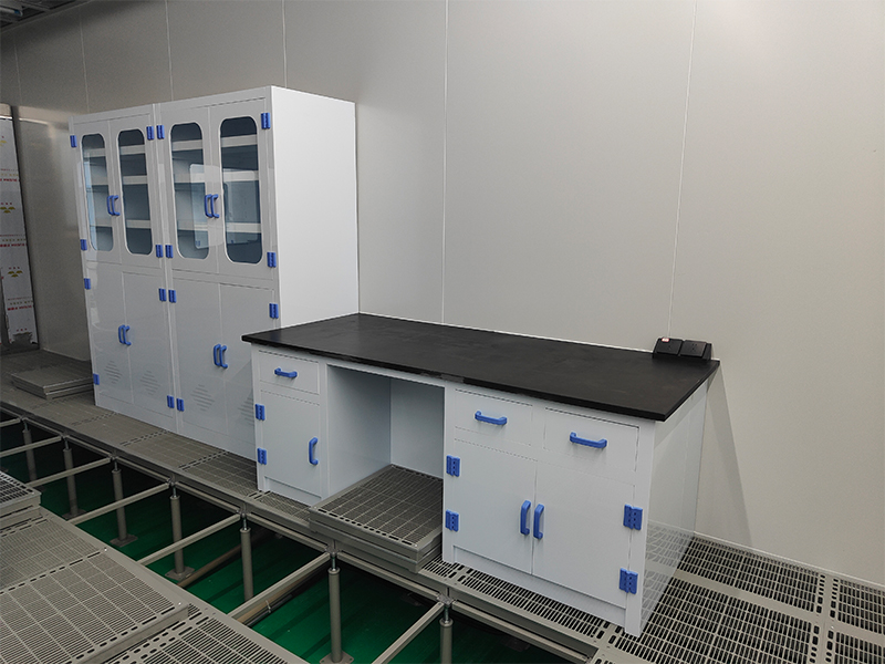 HJSLab PP Lab Bench Seamless Welded Surface for Pakistan PCR and Biosafety Laboratories